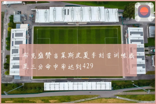 布克盛赞吉莱斯皮夏季刻苦训练成果三分命中率达到429